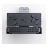 Кулер для процессора Jonsbo PISA A4 Grey, до 250W, LGA1851/1700/1200/115x, AM5/AM4 — фото 4