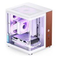 Корпус Jonsbo TK-0, Mini-ITX, Mini-ITX, без БП, белый — фото 1