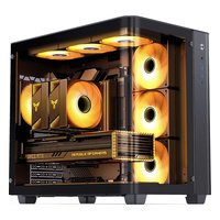 Корпус Jonsbo TK-3, Midi Tower, ATX/mATX/Mini-ITX, без БП, стекло, чёрный — фото 3