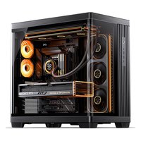 Корпус Jonsbo TK-4, Midi Tower, ATX/mATX/Mini-ITX, без БП, стекло, чёрный — фото 1