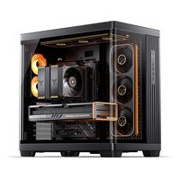 Корпус Jonsbo TK-4, Midi Tower, ATX/mATX/Mini-ITX, без БП, стекло, чёрный — фото 2