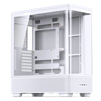 Корпус Jonsbo TK-5, Midi Tower, ATX/mATX/Mini-ITX, без БП, стекло, белый — фото 1