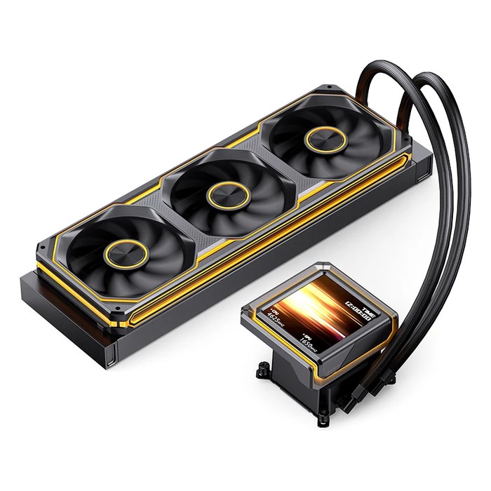 Система жидкостного охлаждения Jonsbo TX-360 Black, радиатор 360 мм, до 325W, LGA1851/1700/1200/115x, AM5/AM4