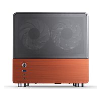 Корпус Jonsbo V12, Mini Tower, mATX/Mini-ITX, без БП, стекло, чёрный — фото 3
