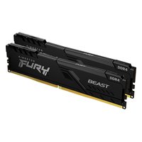 Комплект памяти 2x16GB 3200MHz DDR4 non-ECC DIMM Unbuffered, Kingston FURY Beast Black (KF432C16BBK2/32) — фото 2