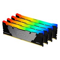 Комплект памяти 4x8GB 3200MHz DDR4 non-ECC DIMM Unbuffered, Kingston FURY Renegade RGB Black (KF432C16RB2AK4/32) — фото 1
