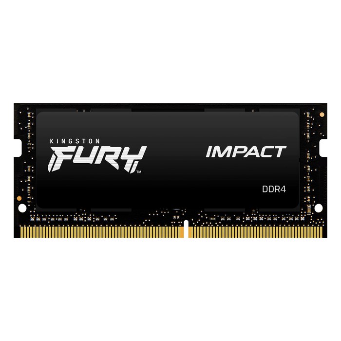 Модуль памяти 32GB 3200MHz DDR4 non-ECC SO-DIMM Unbuffered, Kingston FURY Impact Black PnP (KF432S20IB/32)