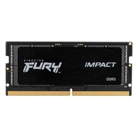 Модуль памяти 8GB 4800MHz DDR5 non-ECC SO-DIMM Unbuffered, Kingston FURY Impact Black PnP (KF548S38IB-8) — фото 1