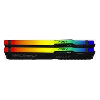 Комплект памяти 2x16GB 5600MHz DDR5 non-ECC DIMM Unbuffered, Kingston FURY Beast Black RGB (KF556C40BBAK2-32) — фото 3