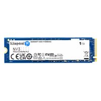 SSD 1TB Kingston NV3, NVMe M.2 2280 PCIe 4.0 x4 (R6000/W4000MB/s) (320 TBW) (SNV3S/1000G)