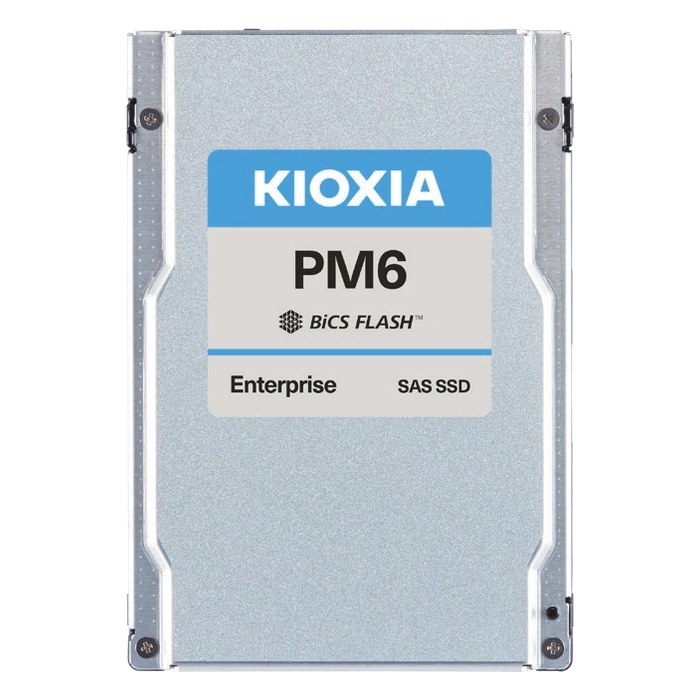 SSD 15TB KIOXIA PM6-R, SAS 24Gb/s 2.5" (R4150/W3700MB/s) (DWPD 1) (KPM6XRUG15T3)
