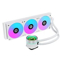 Система жидкостного охлаждения Lian Li GALAHAD II TRINITY 360 White, радиатор 360 мм, LGA1851/1700/1200/115x, AM5/AM4 (G89.GA2T36W.00) — фото 1