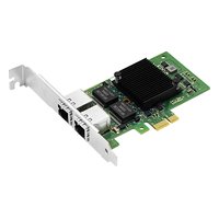 Сетевая карта LR-Link LREC9222HT, 2× RJ45 1 GbE, Intel I350, PCIe 2.1 x1 — фото 2