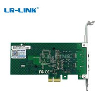 Сетевая карта LR-Link LREC9252PF-2SFP, 2× SFP 1 GbE, Intel I350, PCIe x1, LP (FH-планка в комплекте) — фото 2