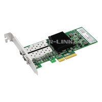 Сетевая карта LR-Link LREC9712HF-2SFP, 2× SFP 1 GbE, Intel I350-AM2, PCIe 2.1 x4, LP (FH-планка в комплекте) (LREC9712HF-2SFP) — фото 1
