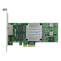 Сетевая карта LR-Link LREC9712HT, 2× RJ45 1 GbE, Intel I350, PCIe 2.1 x4, LP (FH-планка в комплекте) (LREC9712HT) — фото 1