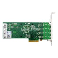 Сетевая карта LR-Link LREC9714HF-4SFP, 4× SFP 1 GbE, Intel I350, PCIe 2.1 x4, LP (FH-планка в комплекте) (LREC9714HF-4SFP) — фото 3