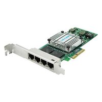 Сетевая карта LR-Link LREC9714HT, 4× RJ45 1 GbE, Intel I350, PCIe 2.1 x4, LP (FH-планка в комплекте) (LREC9714HT) — фото 1