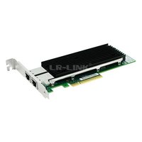 Сетевая карта LR-Link LREC9802BT, 2× RJ45 10 GbE, Intel X540, PCIe 2.1 x8, LP (FH-планка в комплекте) (LREC9802BT) — фото 1