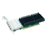 Сетевая карта LR-Link LRES1023PF-4SFP28, 4× SFP28 25 GbE, Intel E810, PCIe 4.0 x16, LP (FH-планка в комплекте) — фото 2