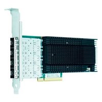 Сетевая карта LR-Link LRES1024PF-4SFP+, 4× SFP+ 10 GbE, Intel 82599, PCIe 3.0 x8, LP (FH-планка в комплекте) (LRES1024PF-4SFP+) — фото 1