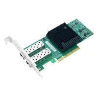 Сетевая карта LR-Link LRES1026PF-2SFP28, 2× SFP28 25 GbE, PCIe 3.0 x8, LP (FH-планка в комплекте) (LRES1026PF-2SFP28) — фото 1