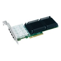 Сетевая карта LR-Link LRES1027PF-4SFP28, 4× SFP28 25 GbE, Intel E810, PCIe 4.0 x8, LP (FH-планка в комплекте) (LRES1027PF-4SFP28) — фото 2