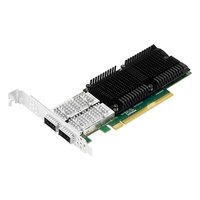 Сетевая карта LR-Link LRES1046PF-2QSFP28, 2× QSFP28 100 GbE, PCIe 4.0 x16, LP (FH-планка в комплекте) (LRES1046PF-2QSFP28) — фото 1