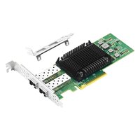 Сетевая карта LR-Link LRES1054PF-2SFP28, 2× SFP28 25 GbE, PCIe 3.0 x8, LP (FH-планка в комплекте) (LRES1054PF-2SFP28) — фото 1