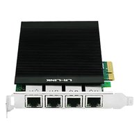 Сетевая карта LR-Link LRES2005PT, 4× RJ45 1 GbE, Intel I350, PCIe 2.1 x4 — фото 3