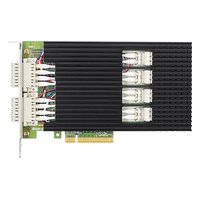 Сетевая карта LR-Link LRES8003PF-BP-SR, 4× SFP+ 10 GbE, Intel XL710, PCIe 3.0 x8, FH (LRES8003PF-BP-SR)