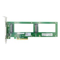 NVMe-адаптер LR-Link LRNV94N8, 8 внутр. (2× SFF-8639 (U.2, диски ставятся прямо на плату)), NVMe, PCIe 3.0 x8, FH — фото 1