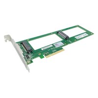 NVMe-адаптер LR-Link LRNV94N8, 8 внутр. (2× SFF-8639 (U.2, диски ставятся прямо на плату)), NVMe, PCIe 3.0 x8, FH — фото 2