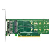 Плата расширения M.2 LR-Link LRNV95NF-L, 4 внутр. (4× M.2 M-key), 4× M.2 NVMe (M-key), NVMe, PCIe 4.0 x16, LP (FH-планка в комплекте) (LRNV95NF-L) — фото 2