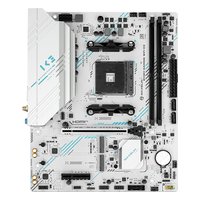 Maxsun 6940709661529 — Материнская плата MS-B550M GAMING WIFI ICE, mATX, 1xAM4, AMD B550, 2xDDR4, 2xM.2, 2xSATA3, 1xPCIe 4.0 x16, DP/HDMI, 1x1GbE, Wi-Fi 5 — фото 1