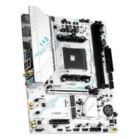 Maxsun 6940709661529 — Материнская плата MS-B550M GAMING WIFI ICE, mATX, 1xAM4, AMD B550, 2xDDR4, 2xM.2, 2xSATA3, 1xPCIe 4.0 x16, DP/HDMI, 1x1GbE, Wi-Fi 5 — фото 2
