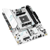 Maxsun 6940709661529 — Материнская плата MS-B550M GAMING WIFI ICE, mATX, 1xAM4, AMD B550, 2xDDR4, 2xM.2, 2xSATA3, 1xPCIe 4.0 x16, DP/HDMI, 1x1GbE, Wi-Fi 5 — фото 4