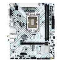 Материнская плата Maxsun MS-B660M GAMING WIFI ICE, mATX, 1xLGA1700, Intel B660, 2xDDR4 (до 64GB), 1xM.2, 3xSATA3, 1xPCIe 4.0 x16, HDMI/VGA, 1x1GbE, Wi-Fi 5 — фото 1