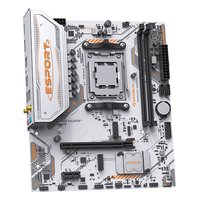 Материнская плата Maxsun MS-eSport B850M WIFI ICE, mATX, 1xAM5, AMD B850, 2xDDR5 (до 96GB), 2xM.2, 2xSATA3, 1xPCIe 5.0 x16, HDMI/DP, 1x1GbE, Wi-Fi 6 — фото 3