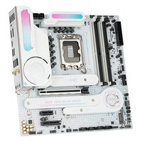 Maxsun 6940709660416 — Материнская плата MS-iCraft B760M CROSS, mATX, 1xLGA1700, Intel B760, 4xDDR5 (до 192GB), 3xM.2, 4xSATA3, 1xPCIe 5.0 x16, DP/HDMI, 1x2.5GbE, Wi-Fi 6E — фото 2