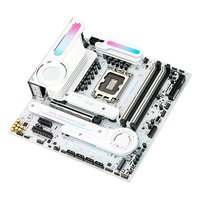 Maxsun 6940709660416 — Материнская плата MS-iCraft B760M CROSS, mATX, 1xLGA1700, Intel B760, 4xDDR5 (до 192GB), 3xM.2, 4xSATA3, 1xPCIe 5.0 x16, DP/HDMI, 1x2.5GbE, Wi-Fi 6E — фото 4
