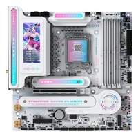 Maxsun 6940709661710 — Материнская плата MS-iCraft B860M CROSS PRO, mATX, 1xLGA1851, Intel B860, 4xDDR5 (до 192GB), 3xM.2, 4xSATA3, 1xPCIe 5.0 x16, HDMI/DP, 1x5GbE, Wi-Fi 7 — фото 1