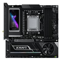 Материнская плата Maxsun MS-iCraft X870M, mATX, 1xAM5, AMD X870, 4xDDR5 (до 192GB), 3xM.2, 2xSATA3, 1xPCIe 5.0 x16, HDMI/DP, 1x5GbE, Wi-Fi 7