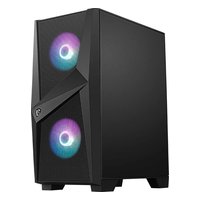 Корпус MSI MAG FORGE 100R, Midi Tower, ATX/mATX/Mini-ITX, без БП, стекло, чёрный (306-7G03R43-HH9) — фото 3
