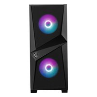 Корпус MSI MAG FORGE 100R, Midi Tower, ATX/mATX/Mini-ITX, без БП, стекло, чёрный (306-7G03R43-HH9) — фото 4