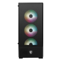 Корпус MSI MAG FORGE 112R, Midi Tower, ATX/mATX/Mini-ITX, без БП, стекло, чёрный (306-7G16X26-HH9) — фото 2