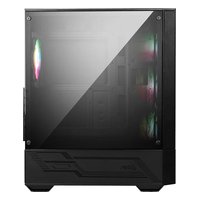 Корпус MSI MAG FORGE 112R, Midi Tower, ATX/mATX/Mini-ITX, без БП, стекло, чёрный (306-7G16X26-HH9) — фото 3