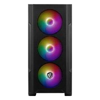 Корпус MSI MAG FORGE M100A, Mini Tower, mATX/Mini-ITX, без БП, чёрный (306-7G20A28-HH9) — фото 3