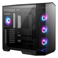 Корпус MSI MAG PANO 100R PZ, Midi Tower, ATX/mATX/Mini-ITX, без БП, стекло, чёрный (306-7G26R21-HH9) — фото 2