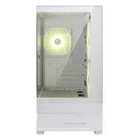 Корпус MSI MAG PANO M110R, Mini Tower, mATX/Mini-ITX, без БП, стекло, белый (306-7G33W21-JA4) — фото 1